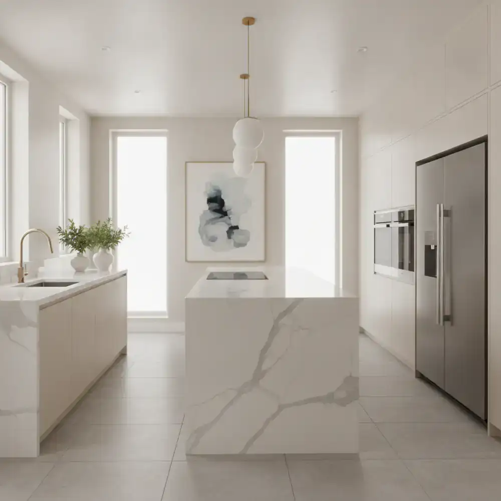 Spotless modern kitchen